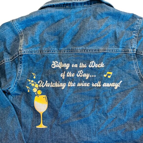 Rachel Zoe button up Jean Jacket Size s - Picture 4 of 4